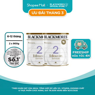 [AFF] Combo 2 Hộp Sữa Blackmores số 2 Follow-On Formula (900g)