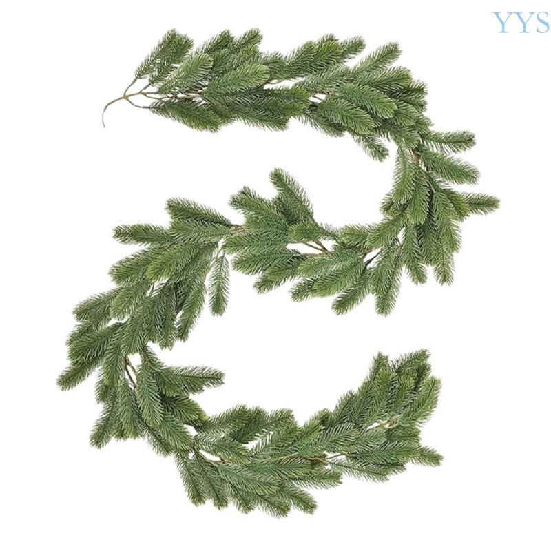 YYS Cây Nho Giáng Sinh 6feet Cây Treo Cây Nho Nhân Tạo Thực Tế Cho Mantels Cầu Thang Cửa Sổ Cửa Sổ N