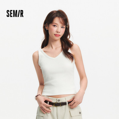 Semir 2026 - Áo Vest Không Tay Cổ Chữ V Cho Nữ, Thiết KếSlim Fit, Thoáng Mát Phù Hợp Mặc Hàng Ngày