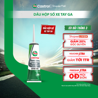 Dầu hộp số xe tay ga Castrol SCOOTER GEAR OIL 80W-90 (120mL)