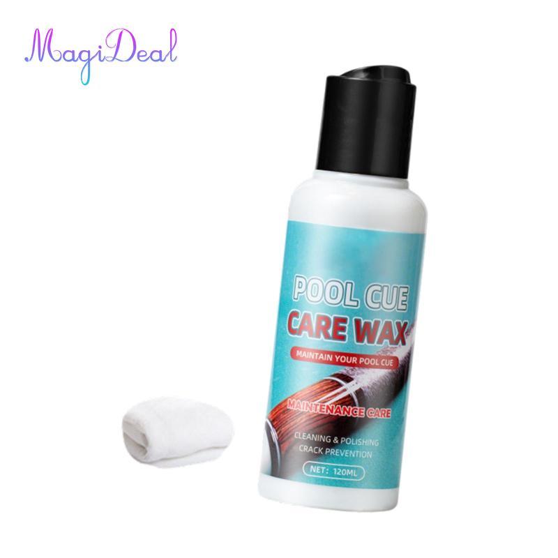MagiDeal Cue Stick Care Wax Cue Care Kit Di động 120ml Cue Care Tool Cue Stick Polisher cho hiệu suấ