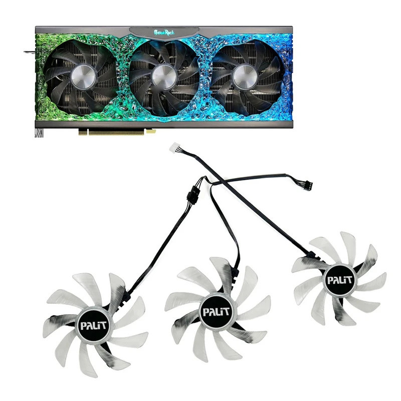 Làm Mát 90MM TH9215B2H RTX3070 RTX3080 RTX3090 Quạt Card Video Cho Palit RTX 3090 3080 3070 3090Ti 3