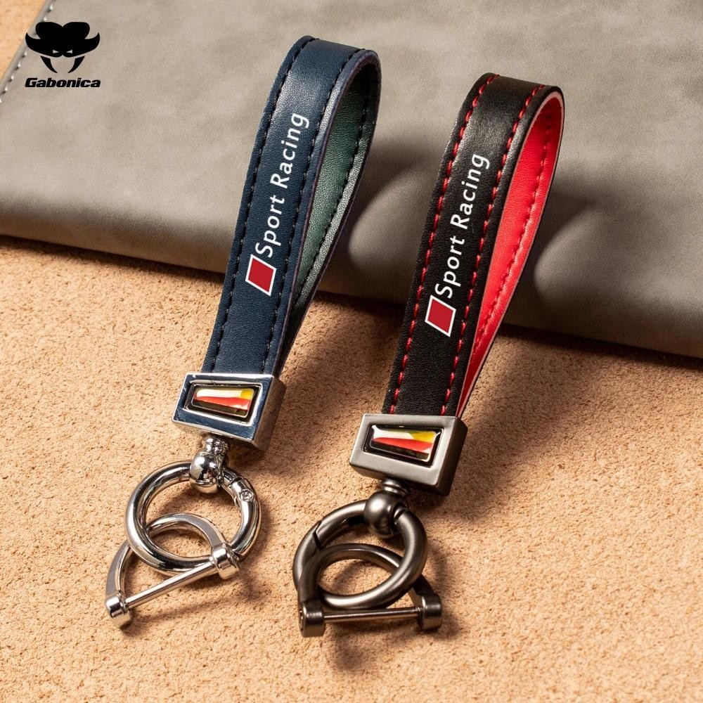 Móc Khóa Da Cao Cấp Cho Xe Audi Sport Allroad RS Quattro A3 A4 A5 A6 A7 A8 TT Q3 Q5 Q7 A1 S3 S4 S5 M