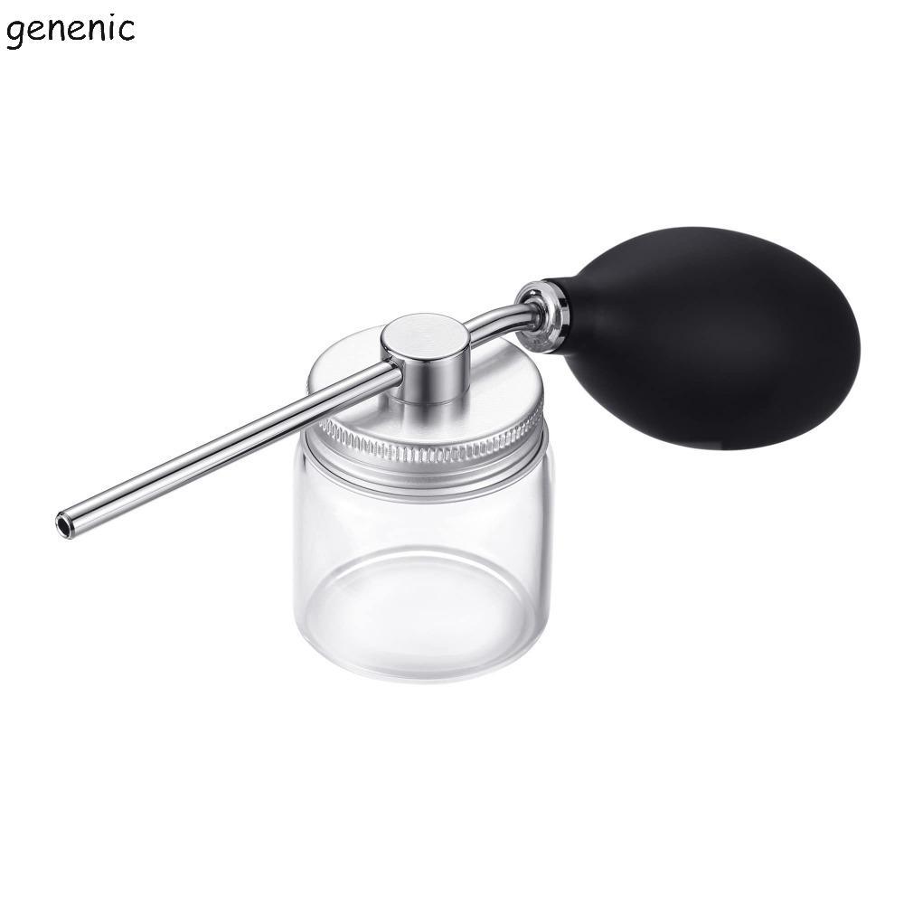 GENENIC Hair Salon Powder Spray Bottle, Talcum Hair Building Powder Blower Puffer, Nozzle Pump Tool 