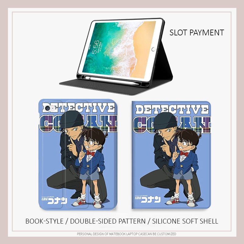 Ốp lưng Detective Conan blue ipad air m3 ipad a16 gen 11 Air M3 Air 4/5/6 Air7 10.2 Gen 7/8/9 Gen10 