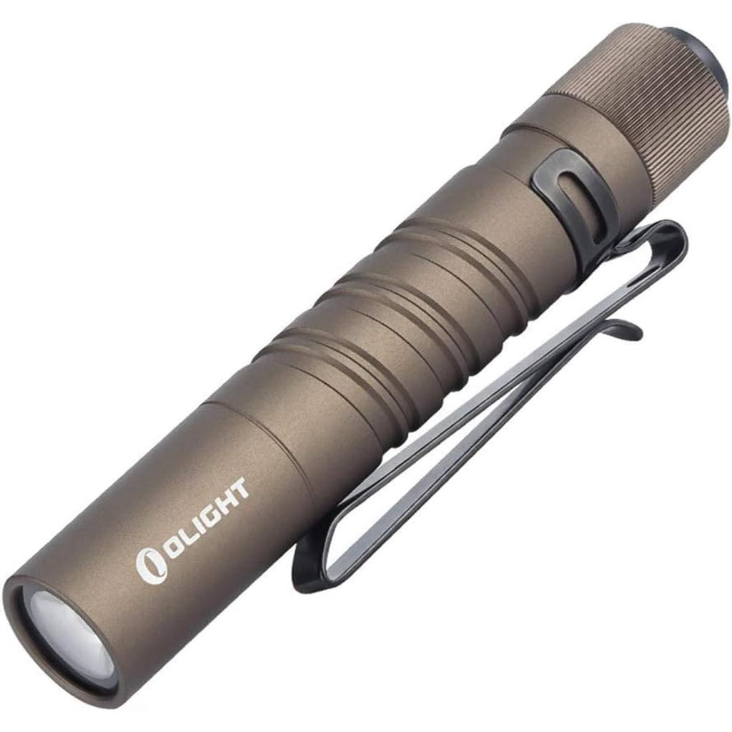 Đèn pin EDC mỏng hai đầu ra OLIGHT I3T EOS 180 Lumens để cắm trại và đi bộ đường dài, đèn Flash công