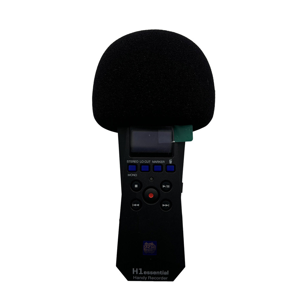 Thích hợp cho ZOOM H1Essential Đầu ghi âm Vỏ lông thú chống gió Bóng lông thú Phỏng vấn Micro Vỏ lôn
