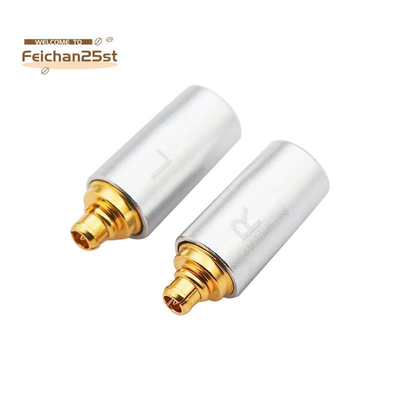 1 Cặp Tai Nghe Pin Cắm Tai Nghe Jack Adapter Tai Nghe Cắm Cho IE300 IE900 Cho N5005 Bạc