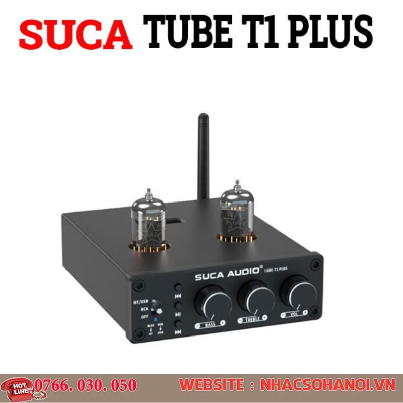 Pre Suca-Audio T1 Plus - Đọc Usb Nhạc Losless - Bluetooth 5.0. Bảo Ngân audio