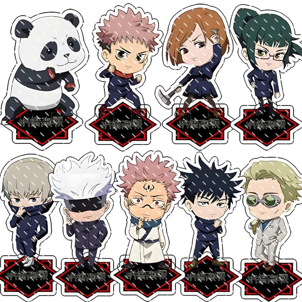 Anime Jujutsu Kaisen Figure Acrylic Stand Model Kids Toys Yuji Itadori Gojo Satoru Fushiguro Megumi 