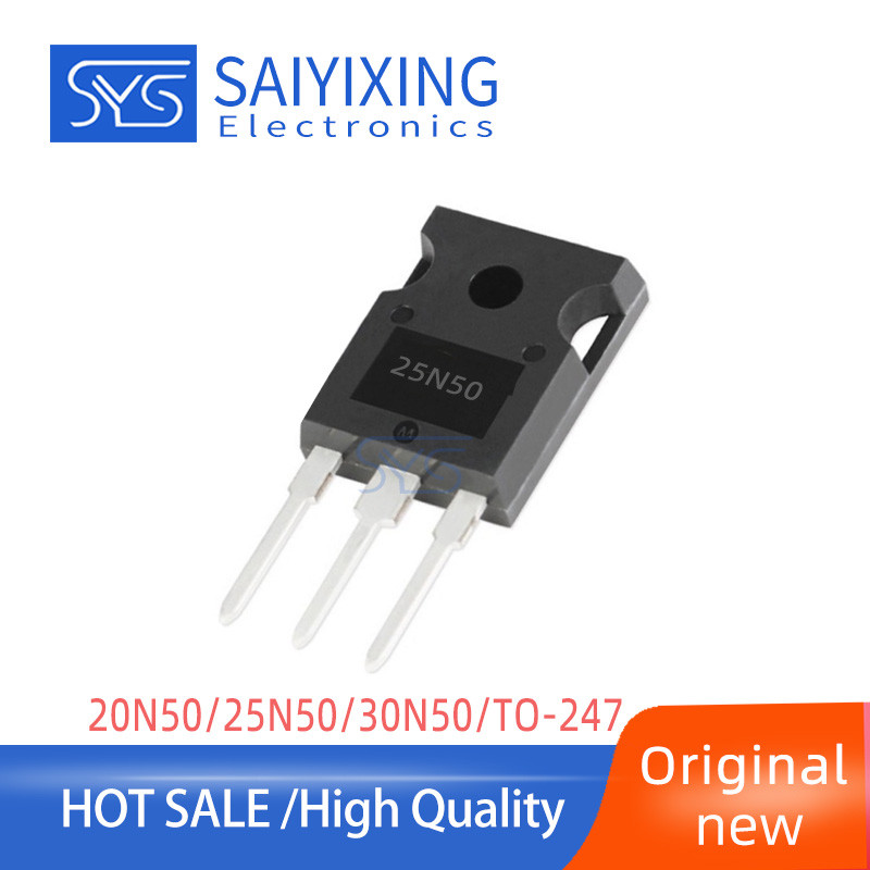 5 Chiếc Mới TO-247 20N50 25N50 30N50 Chip Lớn Transistor MOSFET