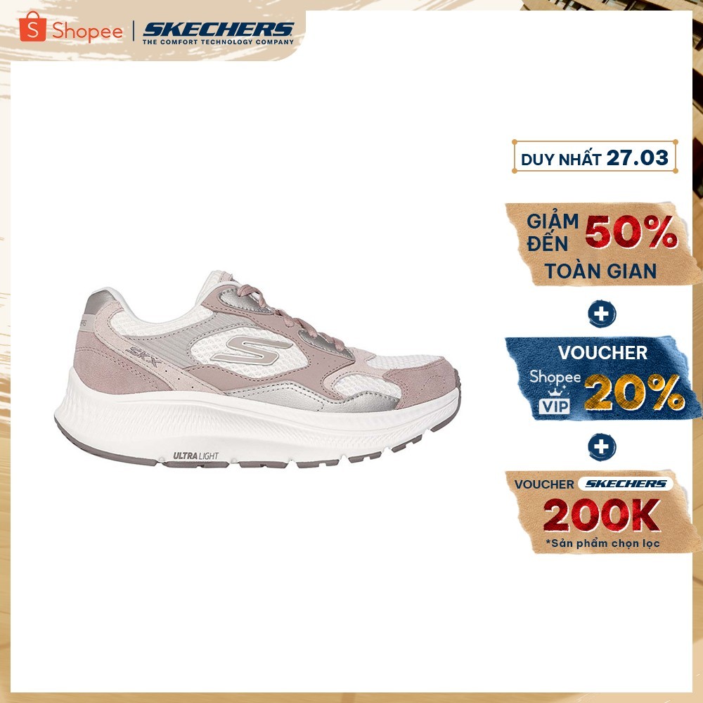 [DUY NHẤT ONLINE] Giày Thể Thao Nữ Skechers Performance GOrun Consistent 2.0 Cressida - 128630-MVE Air-Cooled Goga Mat