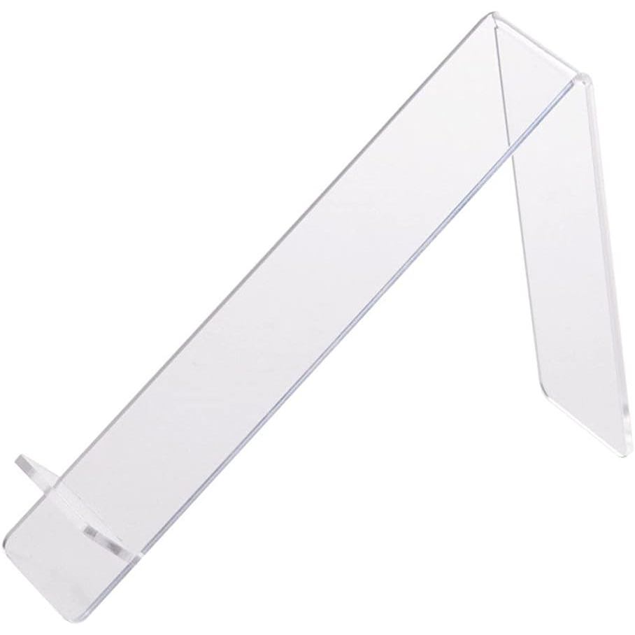 Thanh thiếu niên 4 Giá đỡ giày Acrylic Giá đỡ giày có thể tháo rời cho Shop Store Mall, Trong suốt