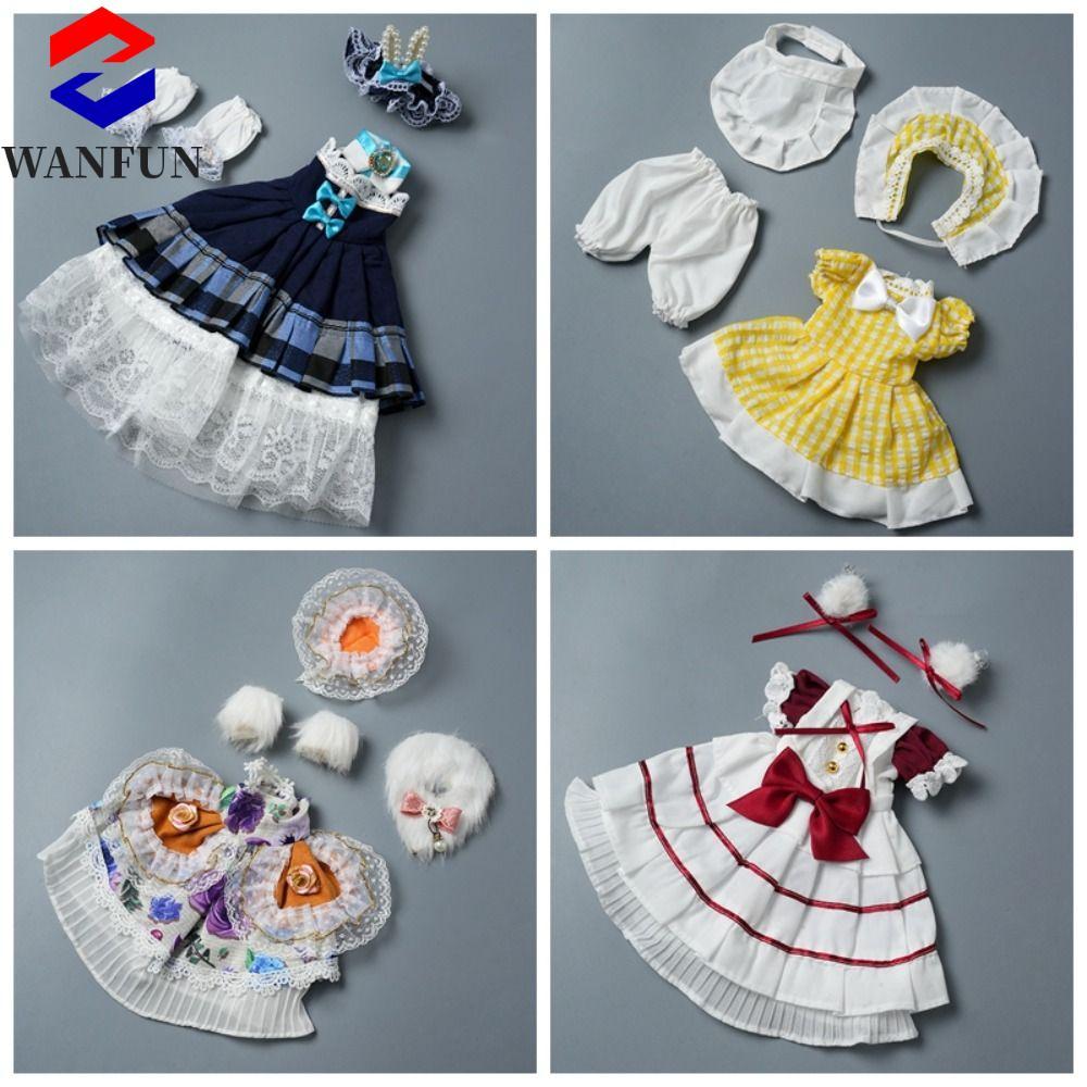 RADIANTEDGE 1 / 6 Quần áo búp bê BJD, Váy treo công chúa búp bê 30cm tinh tế, Phụ kiện búp bê Đáng y