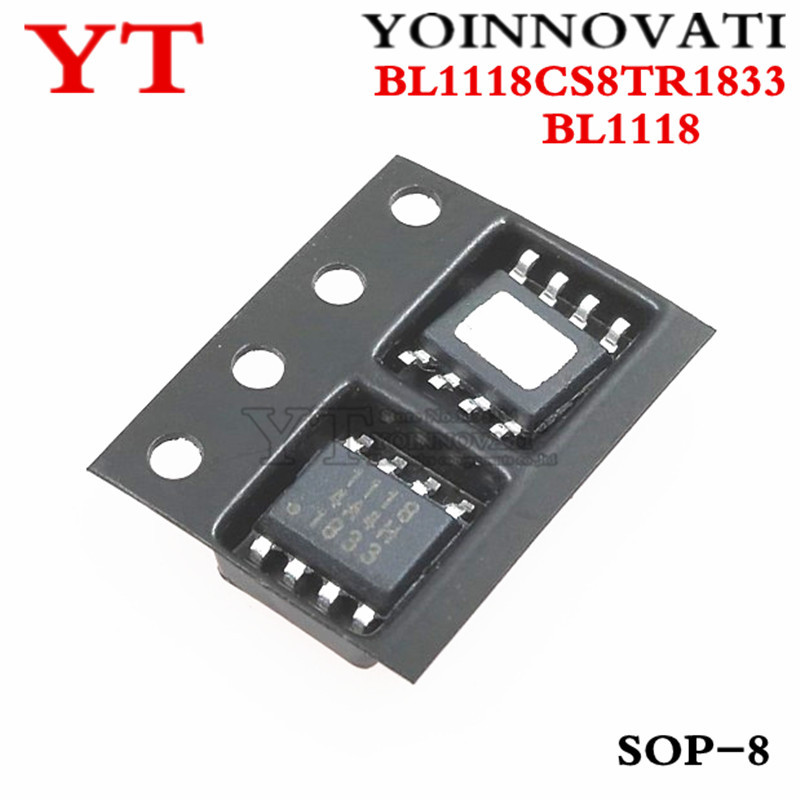 50 Cái / lốc BL1118CS8TR1833 BL1118 1118 SOP8 IC Chất Lượng Tốt Nhất