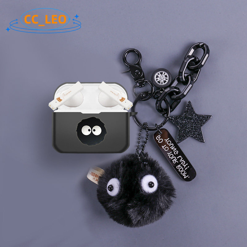 Case for MOONDROP Golden Ages 1979 Silicone Soft Case Cute Plush Coal Ball Cartoon Dinosaur Bulldog 