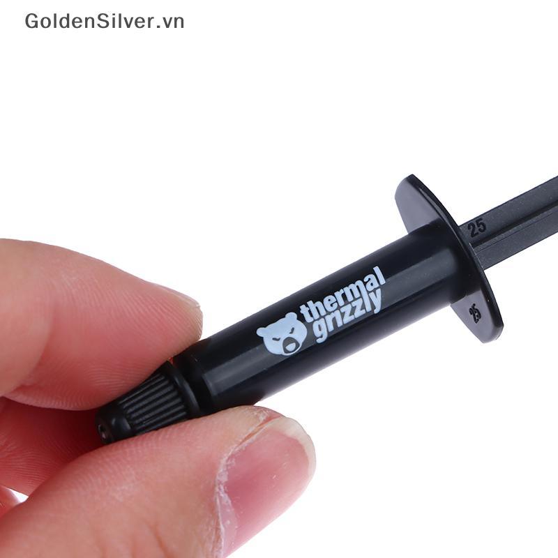 GoldenSilver 1g Thermal Grizzly Kryonaut Extreme KE Thermal Paste cho CPU / GPU Cooler Dung Tích Lớn