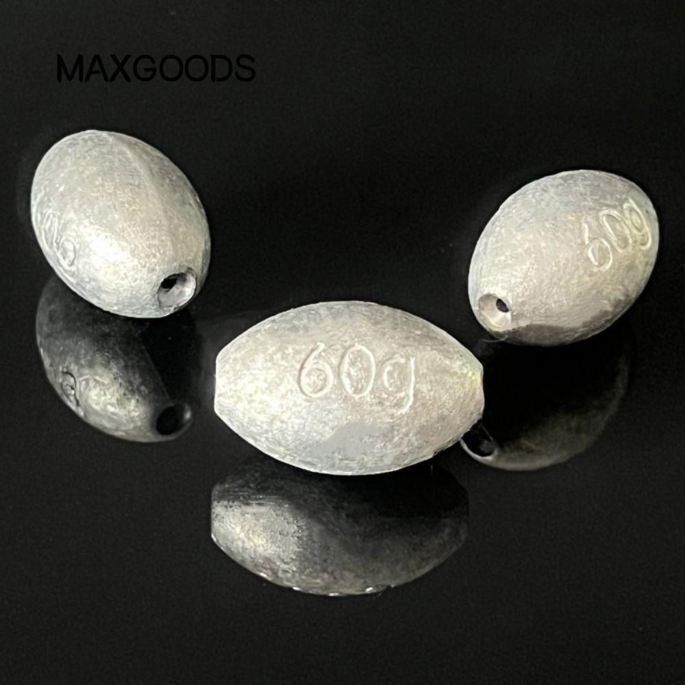 MAXGOODS 20 / 40 / 60 / 80 / 100 Chiếc Chì Câu Cá, 0.4g-4g Chì Câu Cá Trọng Lượng, 2023 Cá Chép Trọn