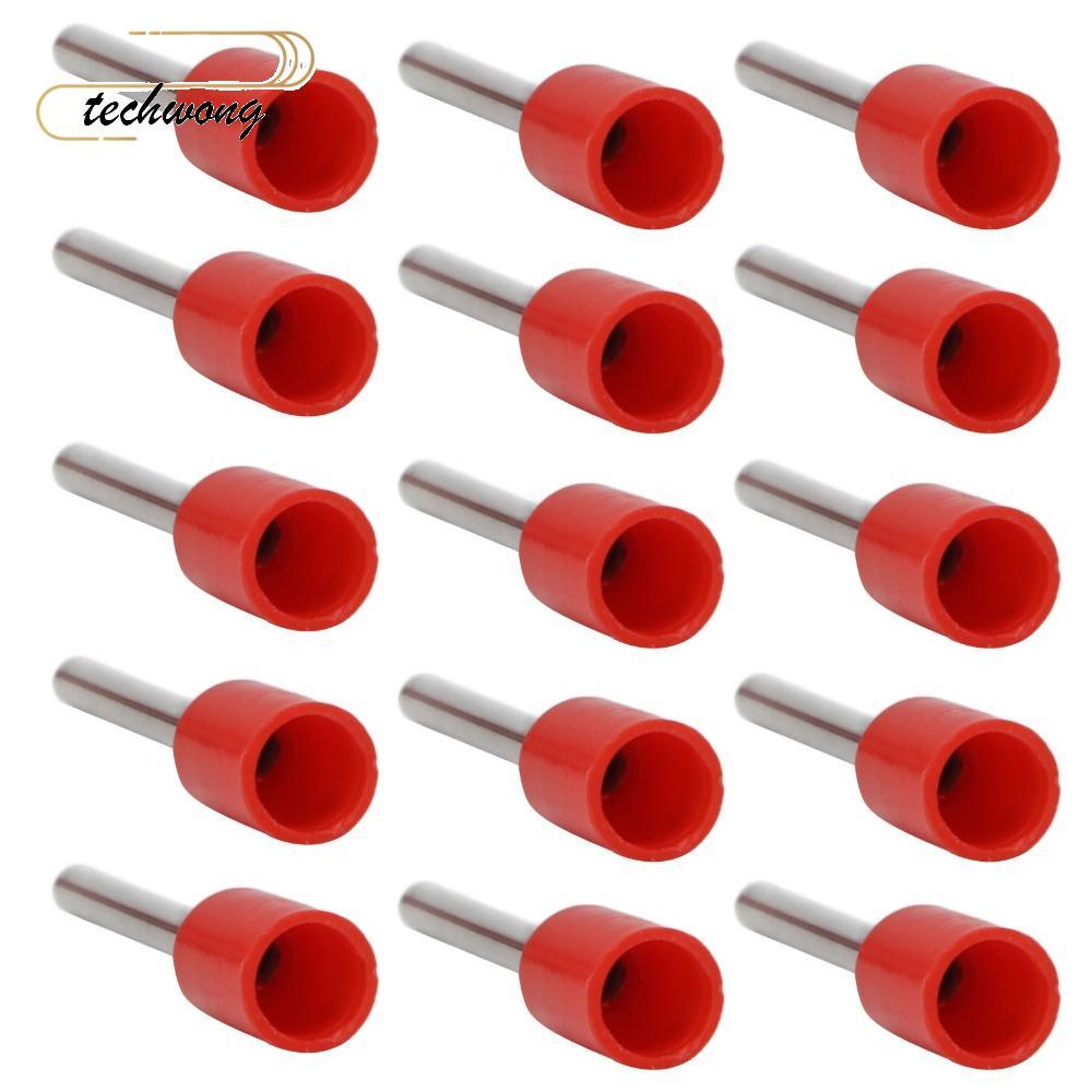 Bộ đầu nối Ferrule dây TECHWONG 1000 chiếc, E0510 / E0512 Chất liệu đồng Thiết bị đầu cuối Ferrules 