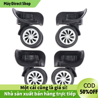 【Máy】Set 4 Bánh Xe Xoay 360 Độ Cho Vali Hành Lý Mới