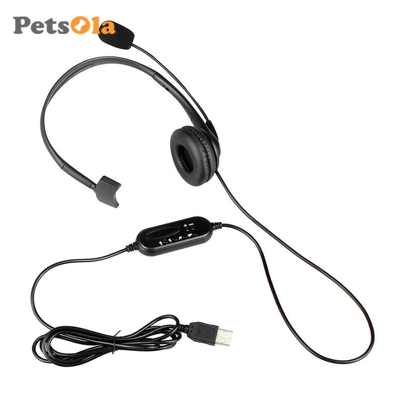 Tai Nghe Văn Phòng Nhẹ 2.5 Mm USB Tai Nghe Máy Tính Giảm Tiếng Ồn PC Chơi Game Tai Nghe Tai Nghe Cho