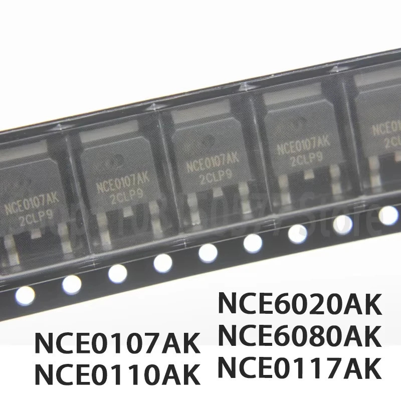 5 CÁI NCE0107AK NCE0110AK NCE6020AK NCE6080AK NCE0117AK TO-252 Bộ chuyển đổi hiệu ứng trường