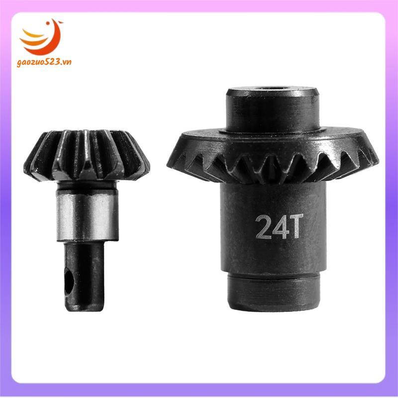 [gaozuo523.vn] FCX24 Bộ nâng cấp bánh răng xoắn ốc tốc độ Bánh răng Bevel Gear Bridge 1 / 24 RC Craw