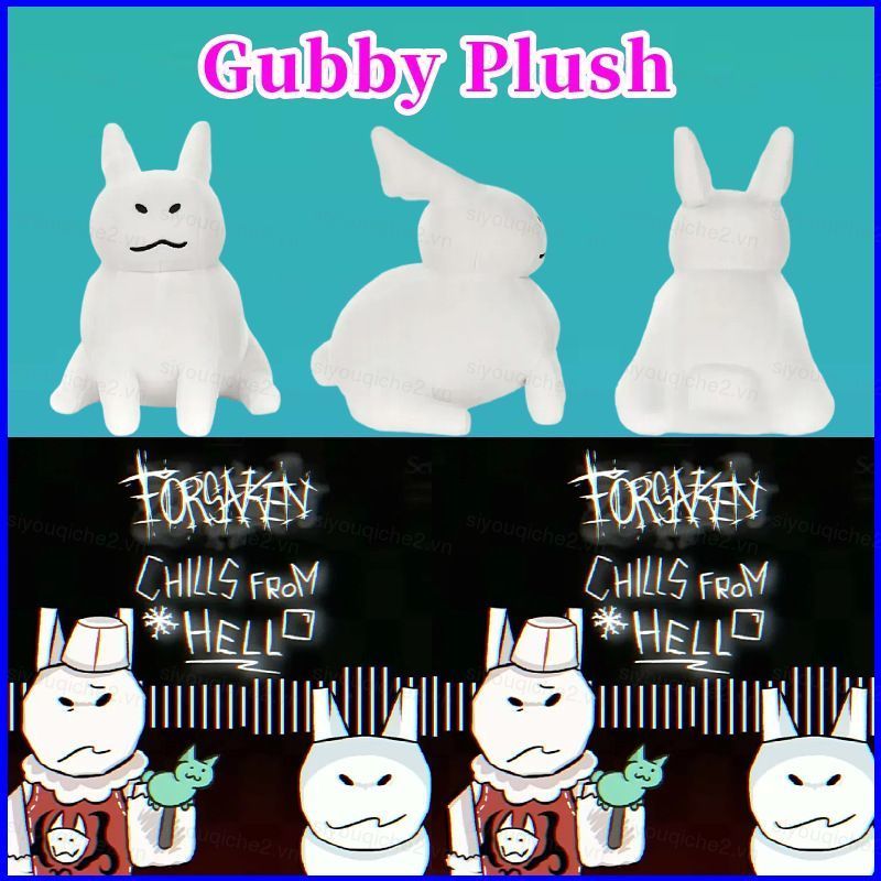 SV Forsaken Gubby Plushie Trò chơi dễ thương Ngoại vi Sáng tạo Sang trọng Đồng hành Búp bê VS