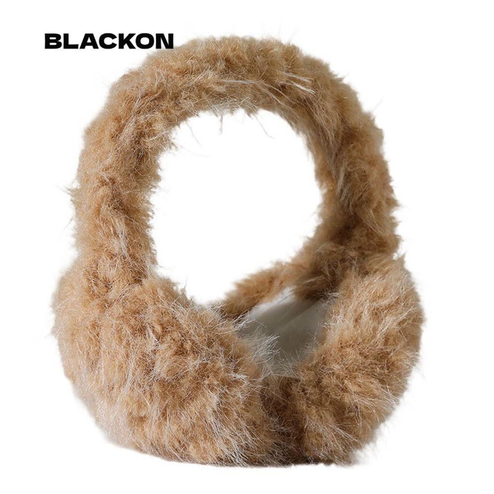 BLACKON Warm Earflaps, Soft Cosy Winter Ear Muffs, Thời Trang Lông Cừu Sang Trọng Tai Thường Ngày Dà