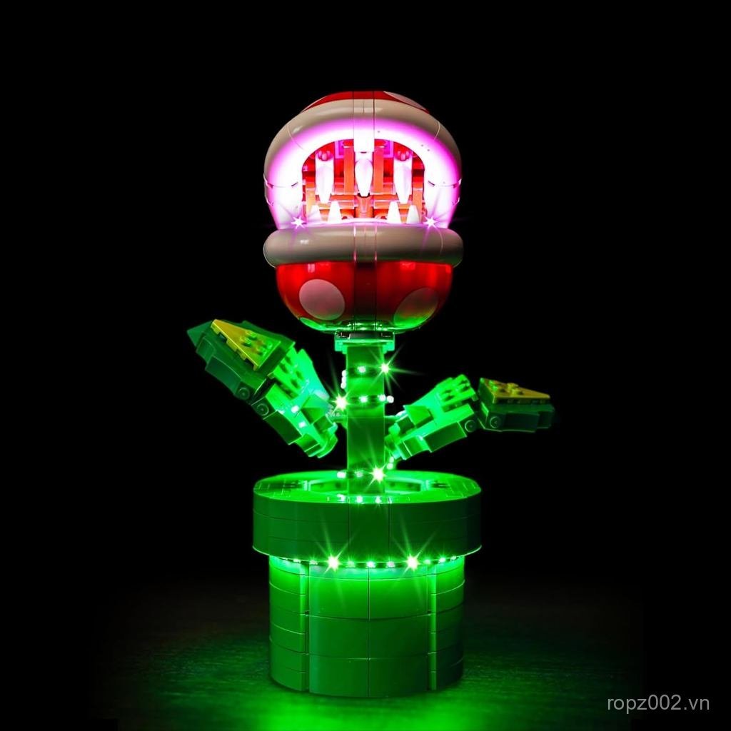 Bộ đèn LED Tương thích với Lego Piranha Plant 71426 Bộ phụ kiện Bộ đèn sáng tạo DIY Tương thích với 