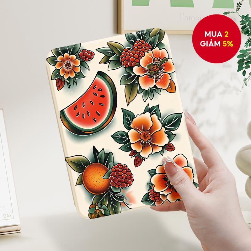 Ốp lưng hoạt hình dễ thương cho Kindle Gen 10, Kindle Gen 11, chức năng ngủ-thức, vật dụng tốt nghiệ