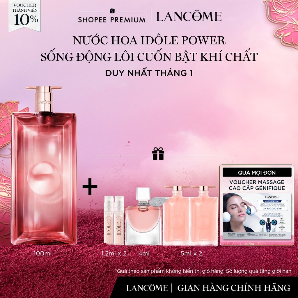 Nước Hoa Lancome Idole Power Sống Động Lôi Cuốn Bật Khí Chất 100ml