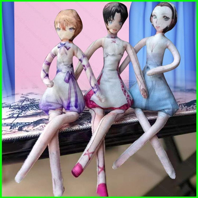 GC Thám Tử Lừng Danh Conan Kudou Shinichi Mouri Ran Plushie Phong Cách Trừu Tượng Chuột Khô Dây Skel