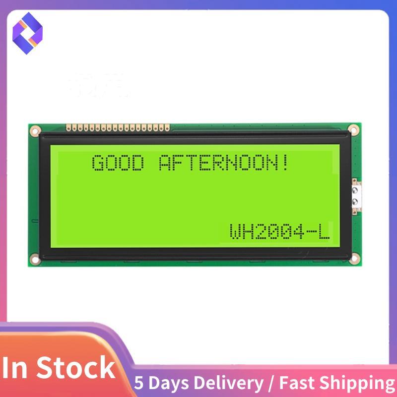 Màn hình mô-đun hiển thị LCD COB 5V 20x4 Gharacter lớn WH2004L Màn hình xanh vàng Độ phân giải 20x4