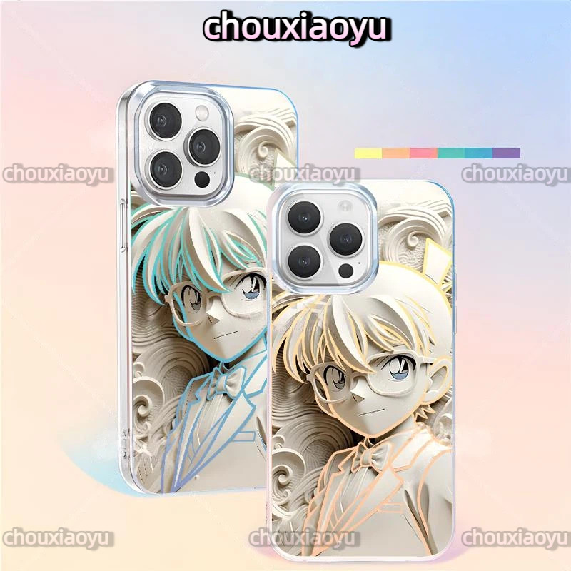 Thích hợp cho Redmi note 14 13Pro 5G Xiaomi Poco X7 X6 X5 F7Ultra F6 F5 Ốp Điện Thoại Conan Anime Au