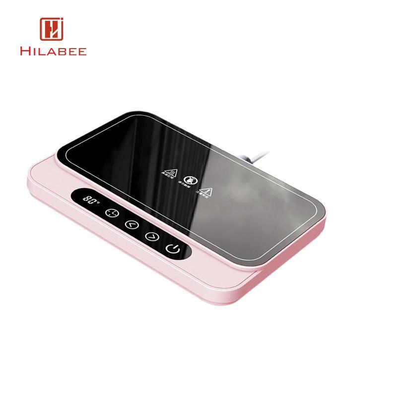 Máy hâm nóng cà phê Máy hâm nóng cốc 50W Kiểm soát nhiệt độ với hẹn giờ Màn hình kỹ thuật số di động Máy hâm nóng đồ uống điện Máy sưởi sữa Pad Thích hợp cho