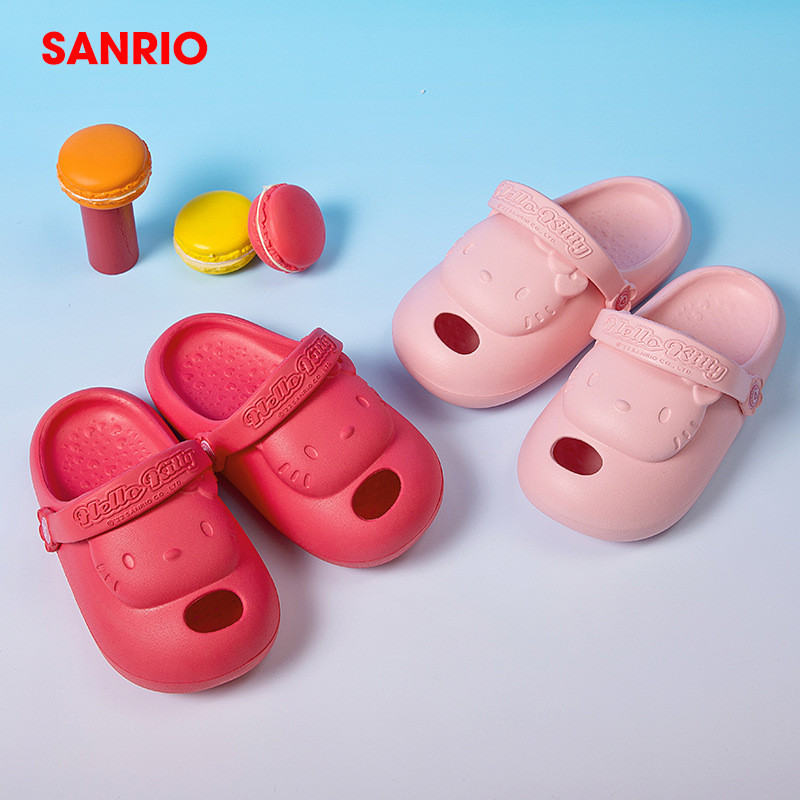 indoor slippers for babies cute indoor slippers [Giảm giá 20% Mua] Dép trẻ em chống va chạm Hello Ki