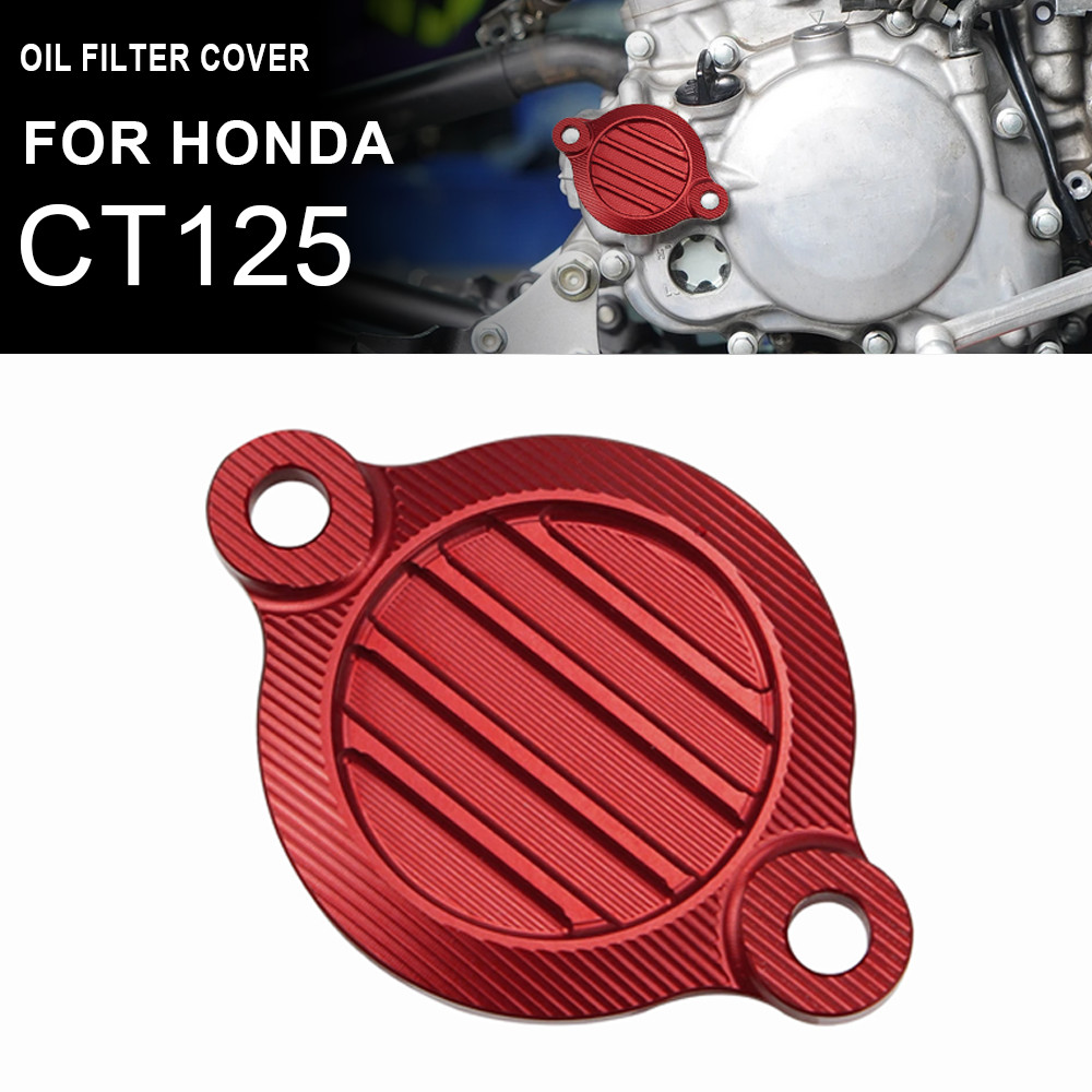 Ct125 Xe Máy CNC Nhôm Lọc Dầu Dành Cho Xe Honda CT125 CT 125 Hunter Cub