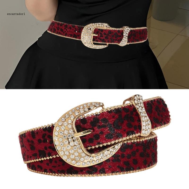 Thắt lưng da PU mỏng cho quần jean và style cowgirl