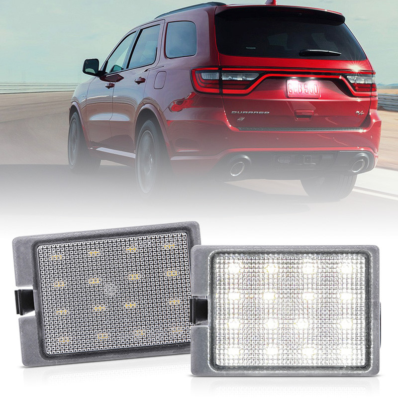 2 Chiếc Cho Dodge Durango 2014-2020 Đèn Biển Số LED Trắng