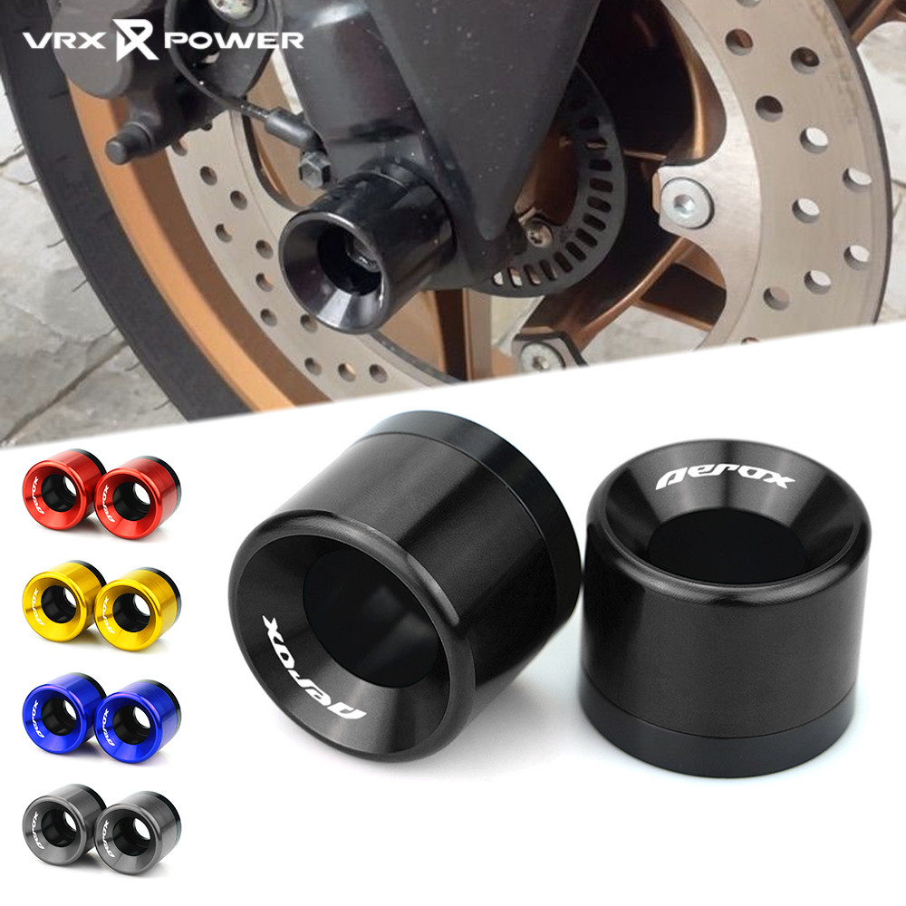 Dành Cho Xe YAMAHA Aerox NVX v3 2025 Bánh Trước Dĩa Trục Trượt Bao Khung Thanh Trượt