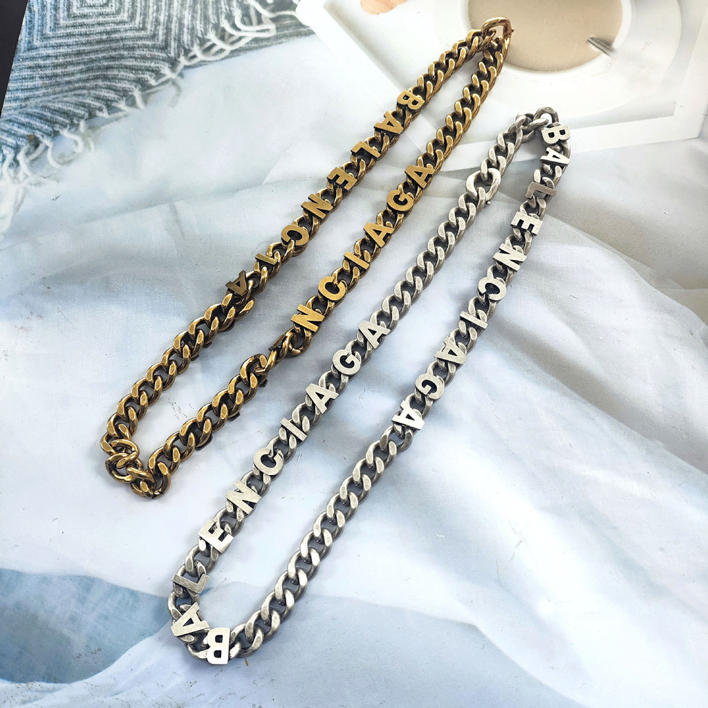 Heavy-duty Vintage Cuban Chain Street Style Versatile Retro Necklace Boyfriend Style Weighted Neckla