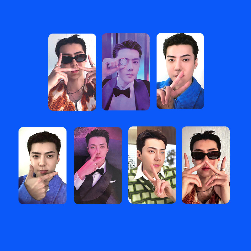 EXO Trả Lại Bảy Thẻ Đơn EXIS Thẻ Thưởng SMINI Wu Sehun Thẻ Ảnh Bên Baekhyun BAEKHYUN2026.2.4