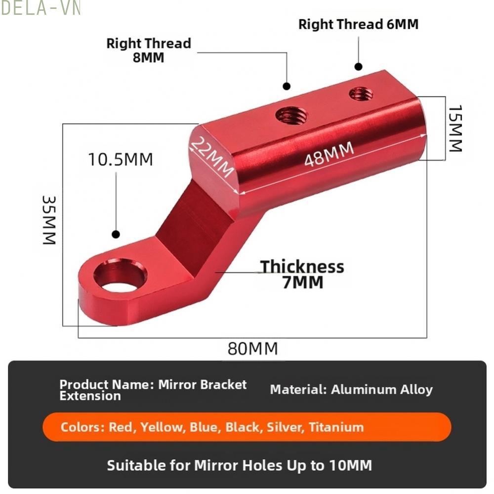 Mirror Extension Oxidation Resistant Wear Resistant Rustproof Compact Design#DELA