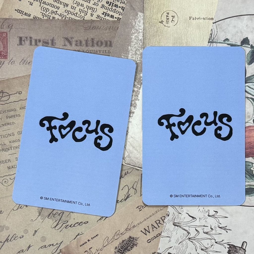 focus Trịnh Y An trái tim em gái hearts2hearts may mắn thẻ el