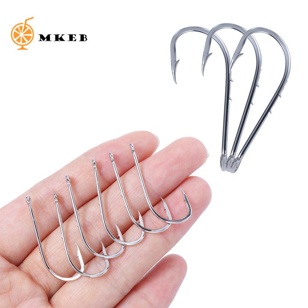 MKEB Offset Hook Nickel Coated - 50 cái/hộp, chống rỉ sét