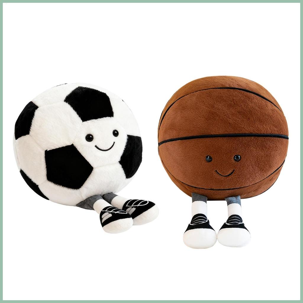 Dành Cho Jellycat Sang Trọng Thể Thao Bóng Gối Nhồi Bông Dễ Thương Sang Trọng Bóng Đá Đồ Chơi Bóng R