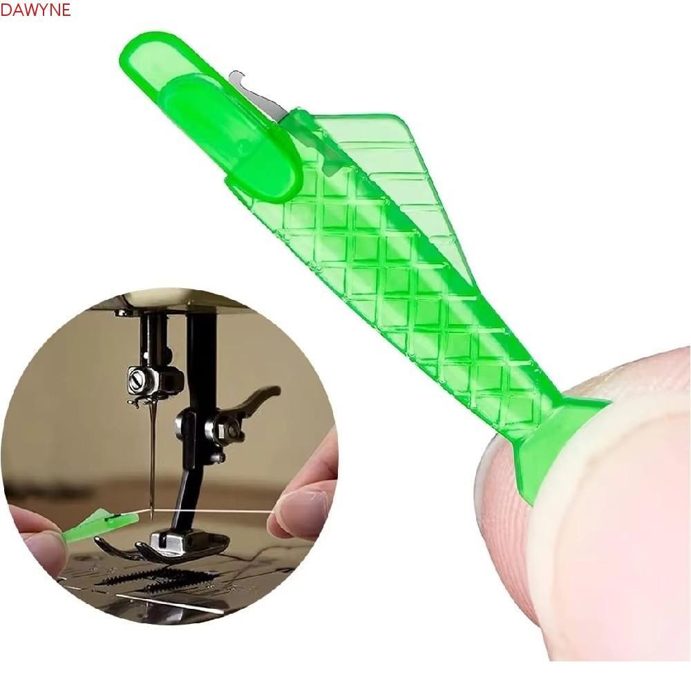 DWAYNE 10 Chiếc Máy May Kim Threader, Loại Cá Hoạt Động Nhanh Mini Needle Threader, Tiết Kiệm Thời G