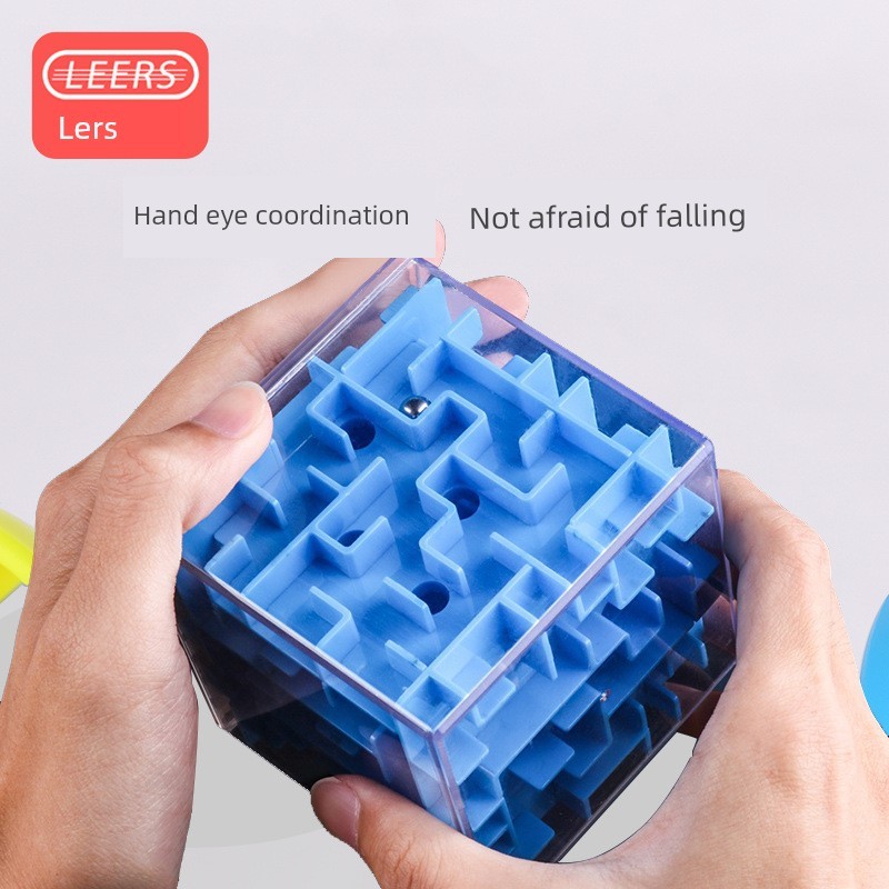 Khối Rubik 3x3 Khối Rubik từ tính 3x3 3x3 [Tốc độ] Hạt đồ chơi mê cung Lersi 3D Khối Rubik Mê cung B