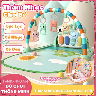 Thảm Nhạc Sansanvu Cho Bé Từ Sơ Sinh đến 12 Tháng Tuồi, Đồ chơi